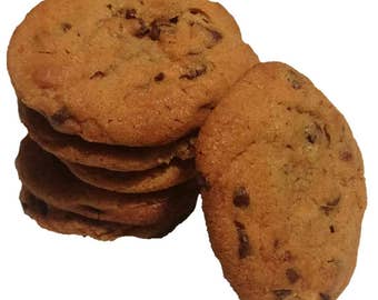 Chocolate chip, cookies, homemade food, edible gifts, cookie basket, baked goods, chocolate lover, artisan cookies, gourmet food, food gift