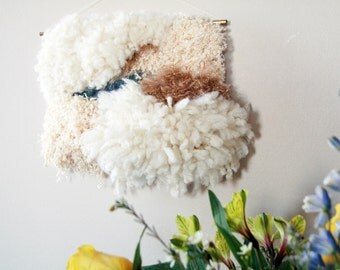 cloud dancer- woven wall hanging