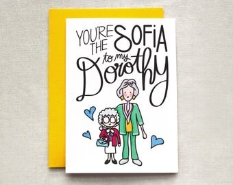 Golden Girls Mother's Day Card, Mother's Day Card, Golden Girls Card