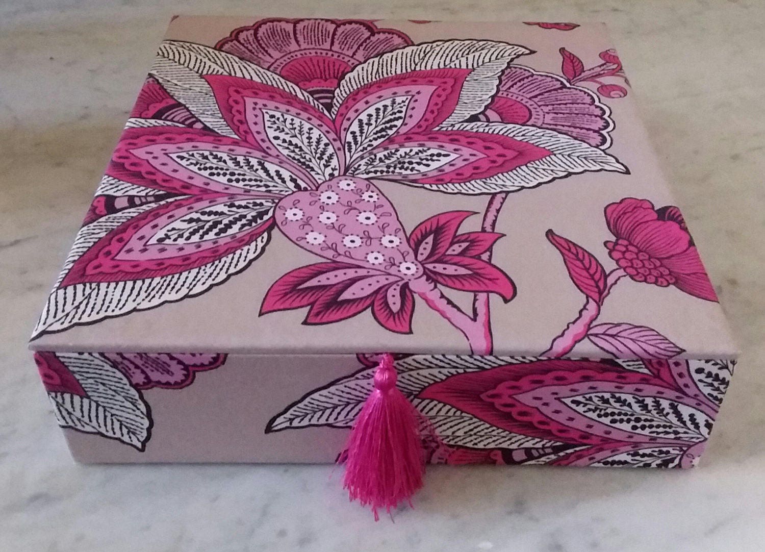 Scarf box Box for silk scarves Box for Hermès scarves