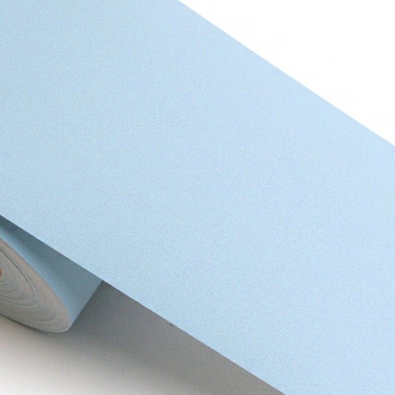 Peel & Stick Border Sticker Solid Sky Blue Color Contact Paper