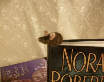 Needle Felted Mice, Book Mark Mice, Tiny Mouse