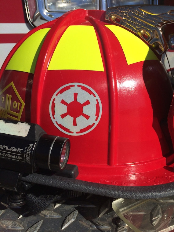Fire Helmet Sticker / Decal Reflective Personal