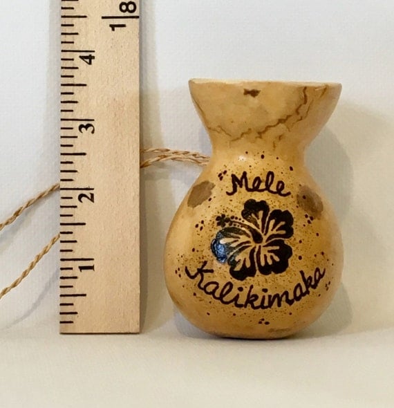 Doll Mini Ipu (gourd hula implement/Hawaiian Ornament