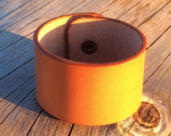 Natural leather bracelet cuoio bracciale pelle man woman