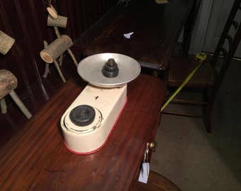 Industrial Vintage Scale And Weights