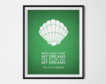 mermaid quotes etsy