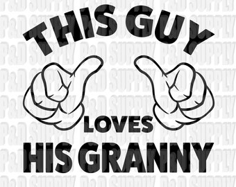 Download Granny svg file | Etsy