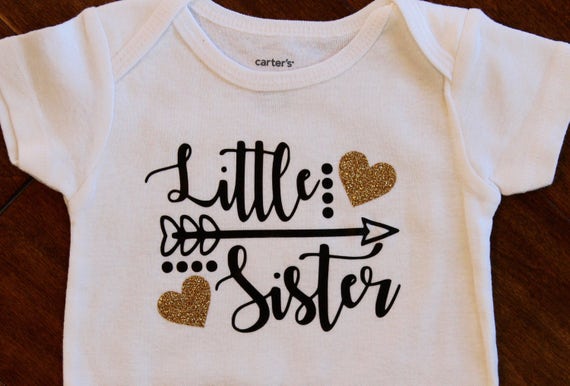 Big sister Shirt Little Sister One Piece Big Sister Little