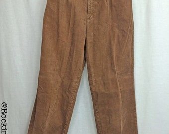 Brown corduroy pants | Etsy