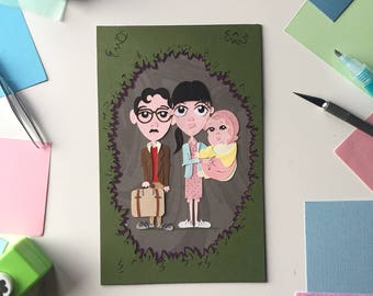 Cut Paper Illustration: A Series Of Unfortunate Events