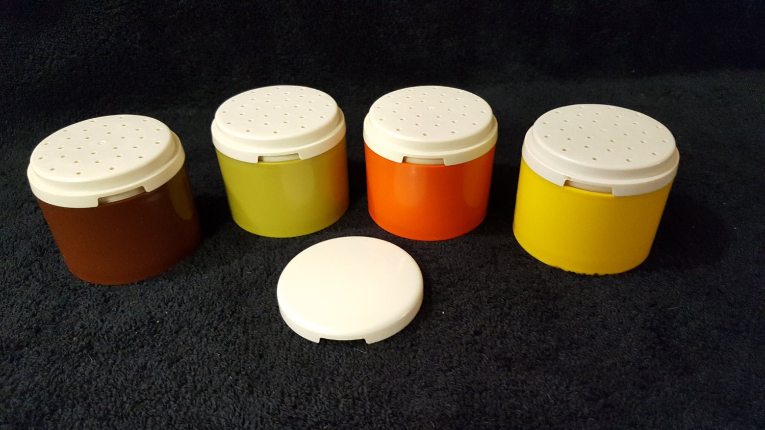 Vintage Tupperware Spice Jars Spice Shakers Tupperware