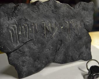 Hand made Dragon shout tablet from skyrim
