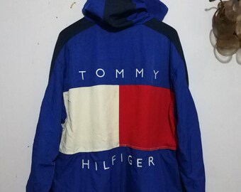 Vintage Tommy Hilfiger Big Flag Big Logo Jacket