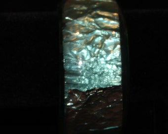 Vintage Celluloid Blue Green Bangle