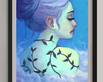 Growth - Original Art Print (A3/11.7"x16.5")