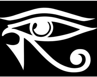 Eye of Horus Egyptian protection sticker decal ra sun god