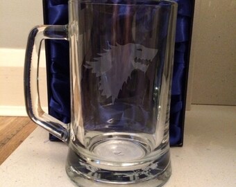 Stark of Winterfell / Pint GlassTankard / Game of Thrones / GoT / Winter is Coming