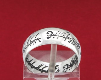 925 Sterling Silver Ring/Handcrafted Silver Ring/Sterling Silver Ring/''Lord of the rings''/Band/Ring/R15