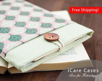MacBook Cover MacBook Sleeve 12 Apple MacBook Sleeve MacBook Laptop Covers Case Mac Laptop Bag MacBook Damask Indian Pattern Green Pink Best