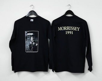 Vallance Road longsleeve - Morrissey - replica tshirt, vintage clothing, moonlight, street sign, cotton tshirt, handprinted clothing