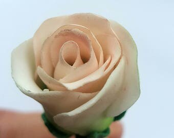 Gumpaste Pale Pink Rosebud