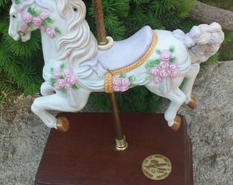 San Francisco Music Box Company "Spring" Carousel