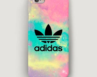 Gradient iPhone 7 Plus Case Adidas, iPhone 6 Case, Adidas iPhone Case, iPhone SE Case, Phone 7 Cover, Case for iPhone 6S, Stains Apple Case