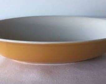 Royal Doulton Prisma Maize Yellow Serving Bowl Made in England