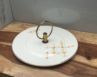 Mid century modern serving plate
