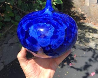 Crystalline Glazed vase