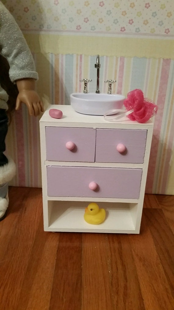 18 inch doll bathroom furniture