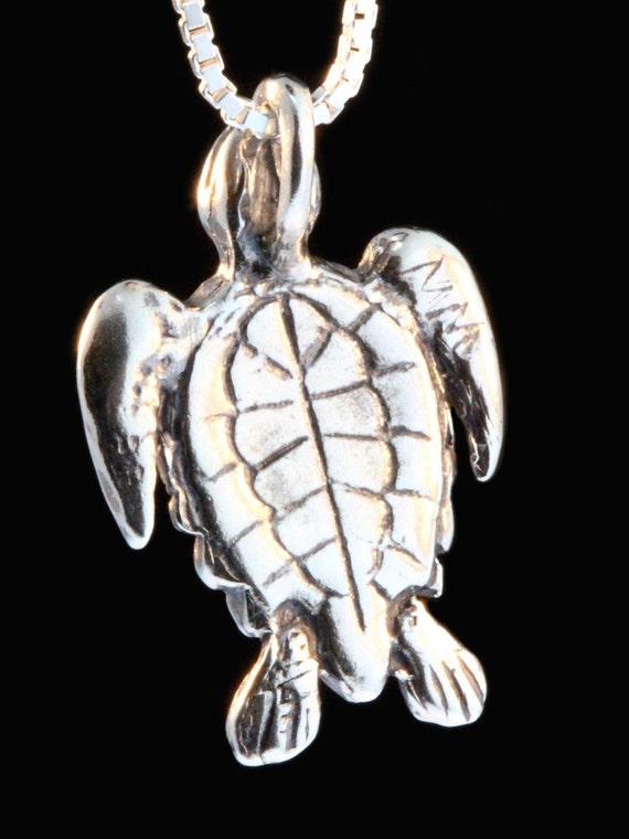 Turtle Necklace Sea Turtle Necklace Sea Turtle Charm Sea