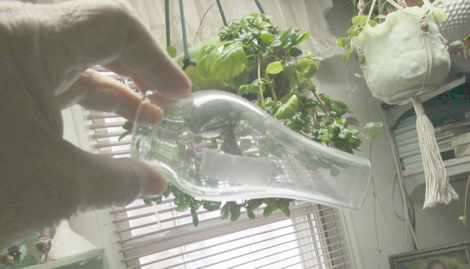 Mini Oil Lamp Chimney 1.625 outside diameter bottom