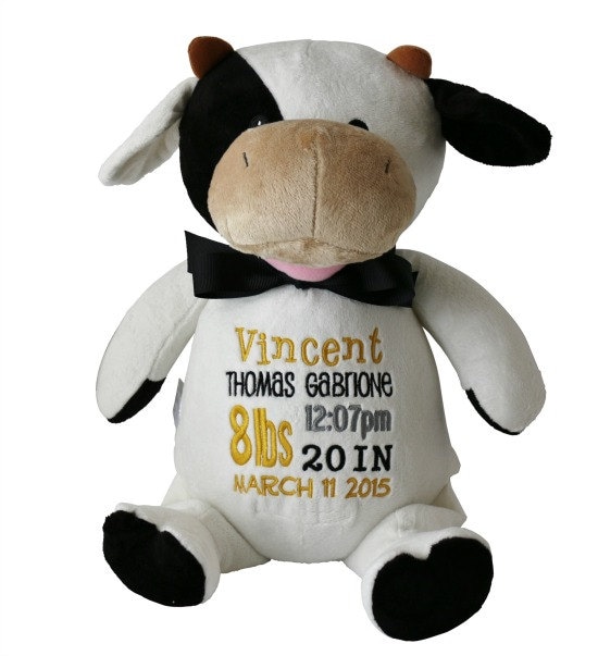 Personalized Horse Baby Gift New Baby Birth Announcement