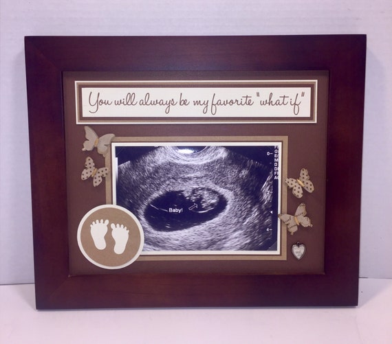 Miscarriage Baby Memorial Remembrance Frame Sonogram