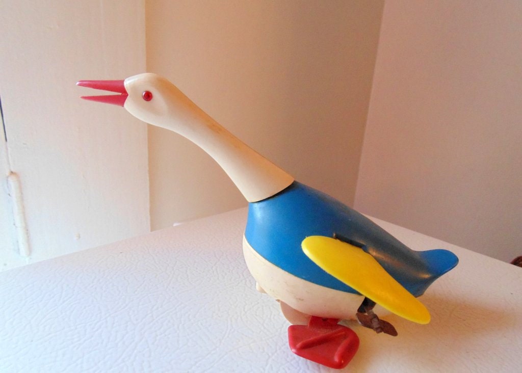 Mechanical Duck Donald Duck Western Germany Moving Duck