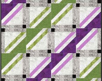 Seesaw from Plum Tree Quilts Pattern - Create your own design by Turning the Blocks - 3 sizes