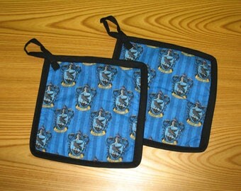 Harry Potter Ravenclaw Set of 2 Potholders