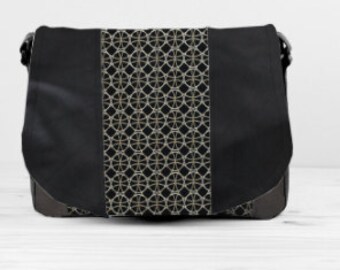 Black Leather Camera Satchel Bag DSLR PRE-ORDER