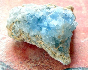 Blue Celestite Cluster - Random Pick earthegy