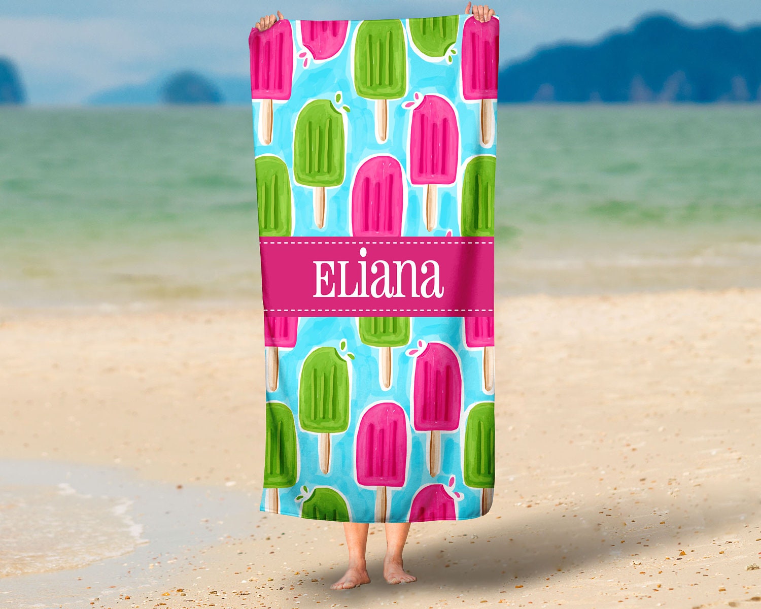 Personalized Beach Towel Design Your Own Pool Towel Pool