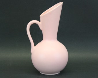 Vintage Mid Mod Pink Royal Haeger Pitcher Vase (E8244)