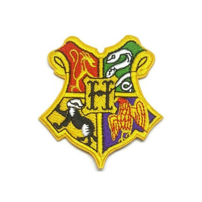 1pc Harry Potter Hogwarts School Badge Embroidered Applique Patch. Iron ...