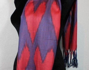 Ikat Scarf, Scarf Sc102