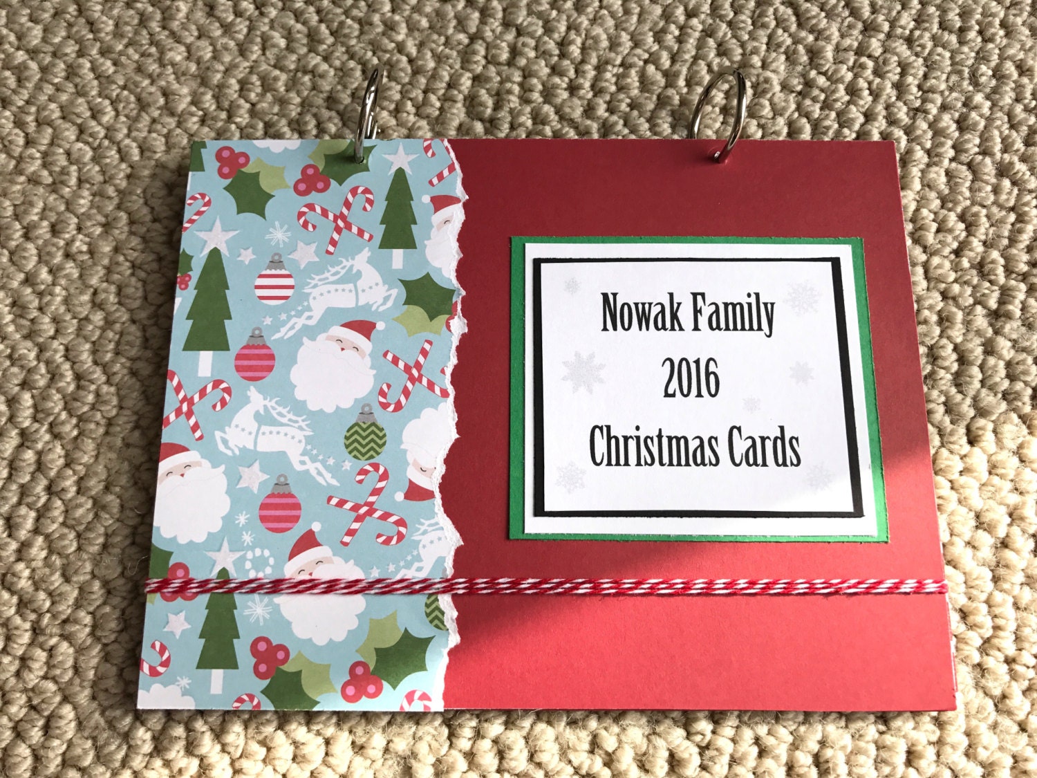 Christmas Cards Organizer Christmas Cards Holder