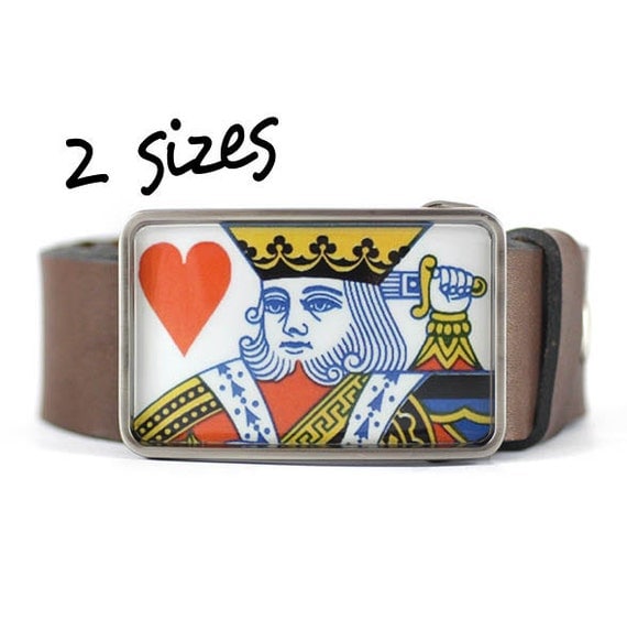 Poker belt buckles