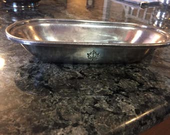 Hotel Silver Butter Dish Elkington Silverplate Cassidy's Ltd