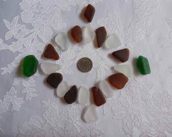 Bulk Lake Erie Beach Glass Jewelry Quality