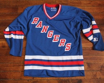 New York Rangers jersey vtg NHL hockey vintage starter jersey medium